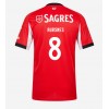Benfica Fredrik Aursnes #8 Hemmakläder 2025-26 Kortärmad